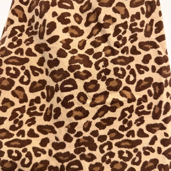 Girls Gymboree Leopard Print Casual Dress 18-24 Months Brown New NWT bloomers - Picture 6 of 14